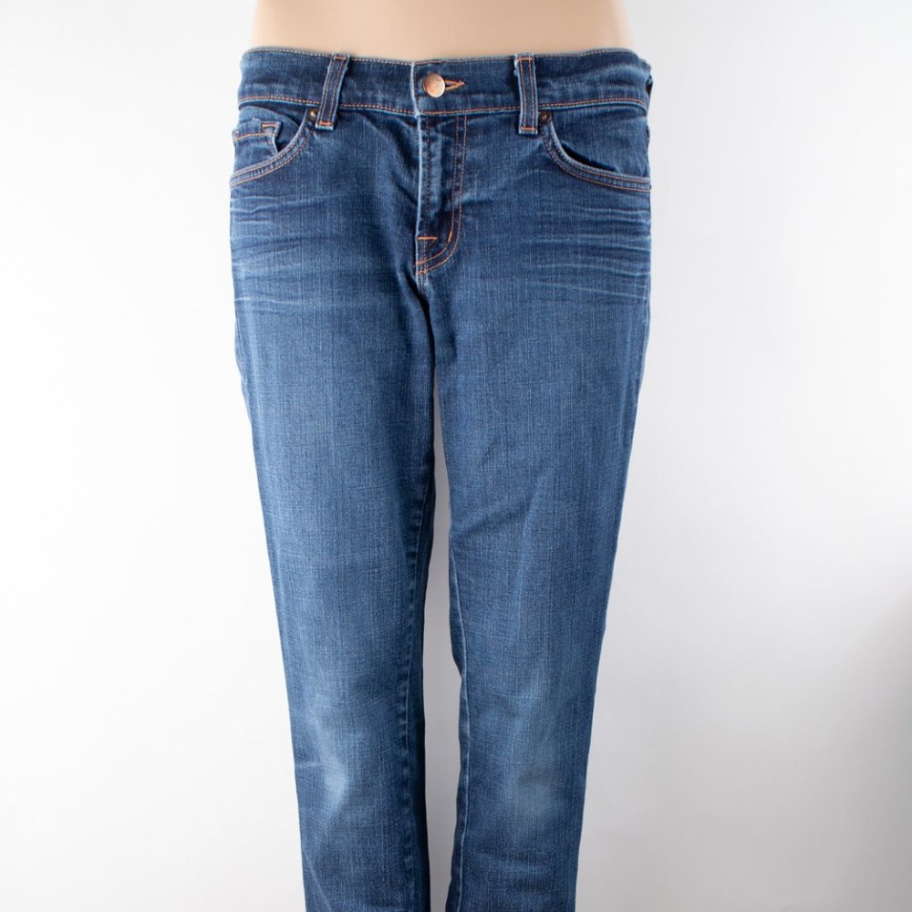 J Brand The Deal Pencil Leg Skinny (29 X 31) Women's Denim Jeans Ankle Zip